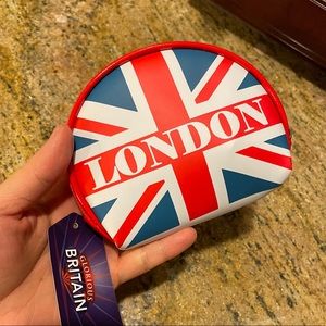 London British Flag Coin Purse Zipper Pouch Bag